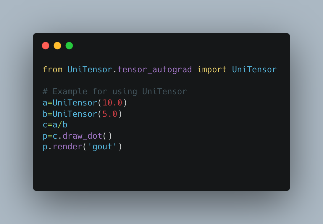Tensor Grad